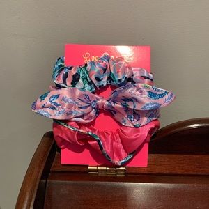 NWT Lilly Pulitzer Scrunchie Set 💕